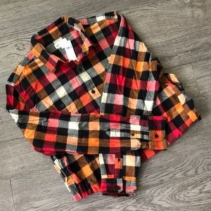 Brand New!!  Men’s Gap Plaid Flannel ~ Size Large